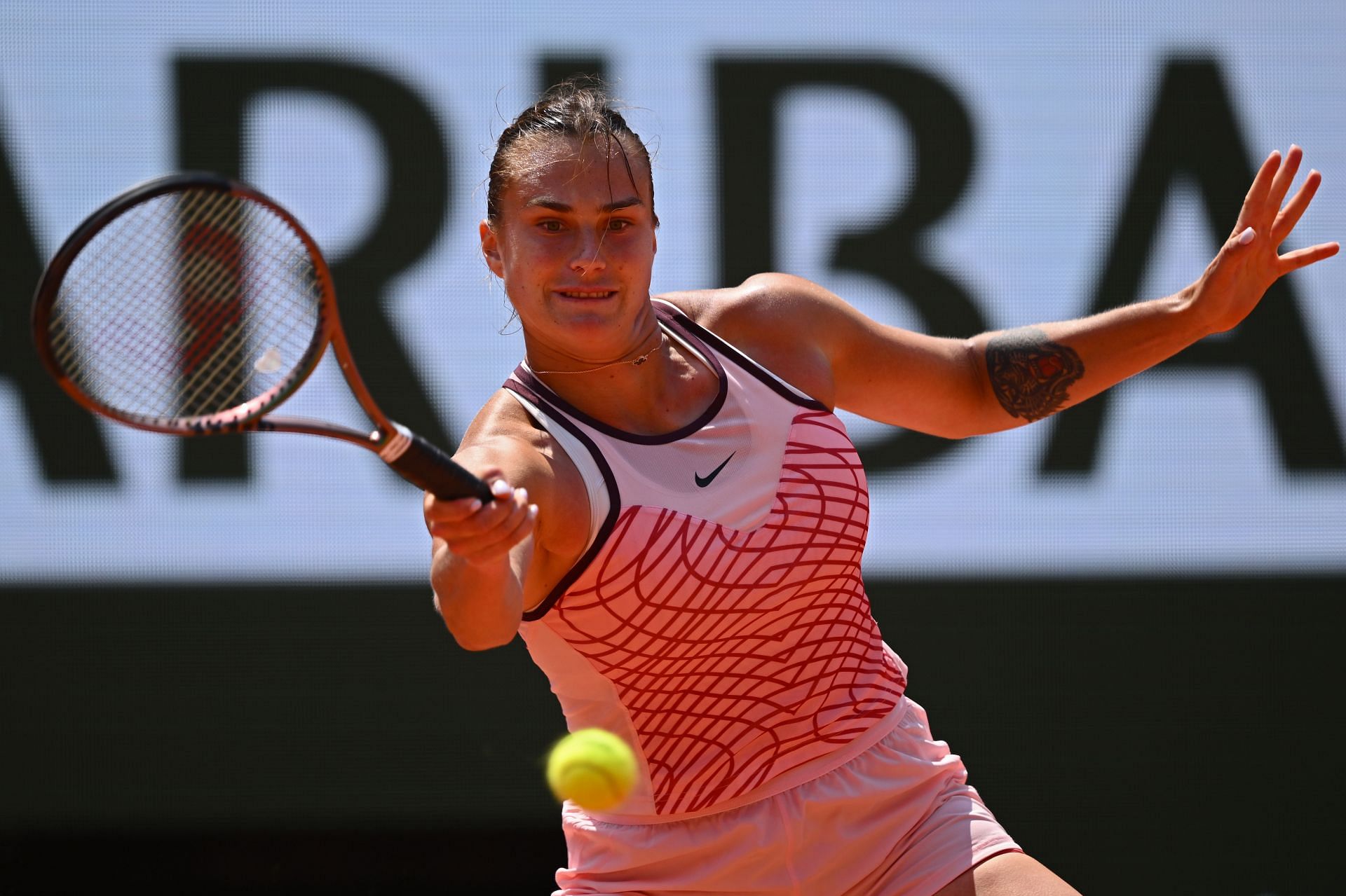 Aryna Sabalenka at the 2023 French Open